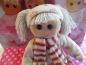 Powell Craft  Stoffpuppe WINTERGIRL Rag Doll Puppe